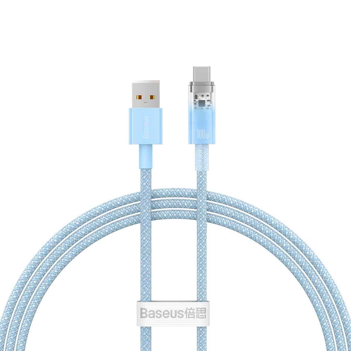 Baseus Explorer Series Fast Charging Cable with Smart Temperature Control USB to Type-C 100W