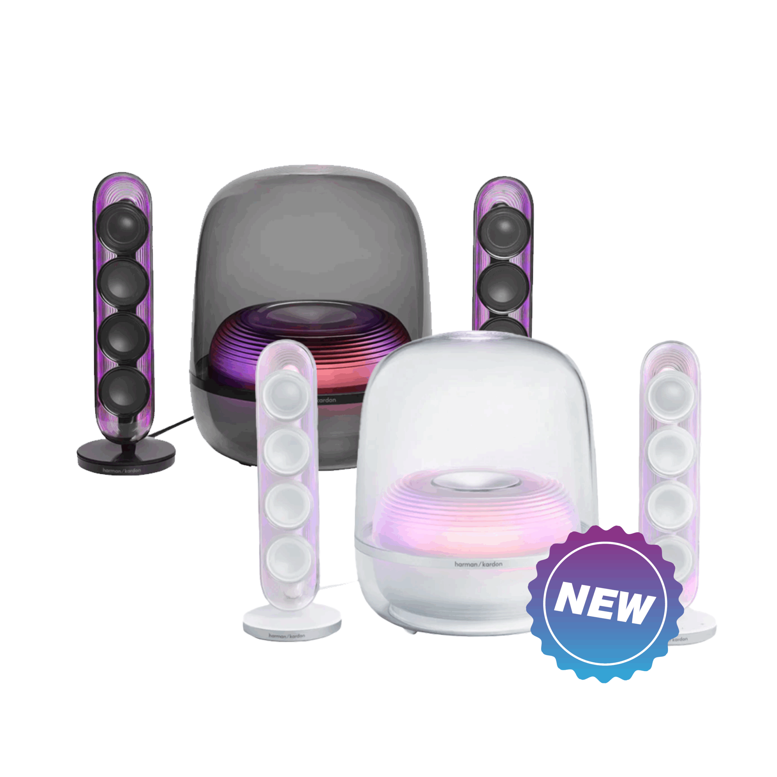 美品Harman Kardon SoundSticks Wireless Harman Kardon Soundsticks 5 Wireless Bluetooth Music Streaming